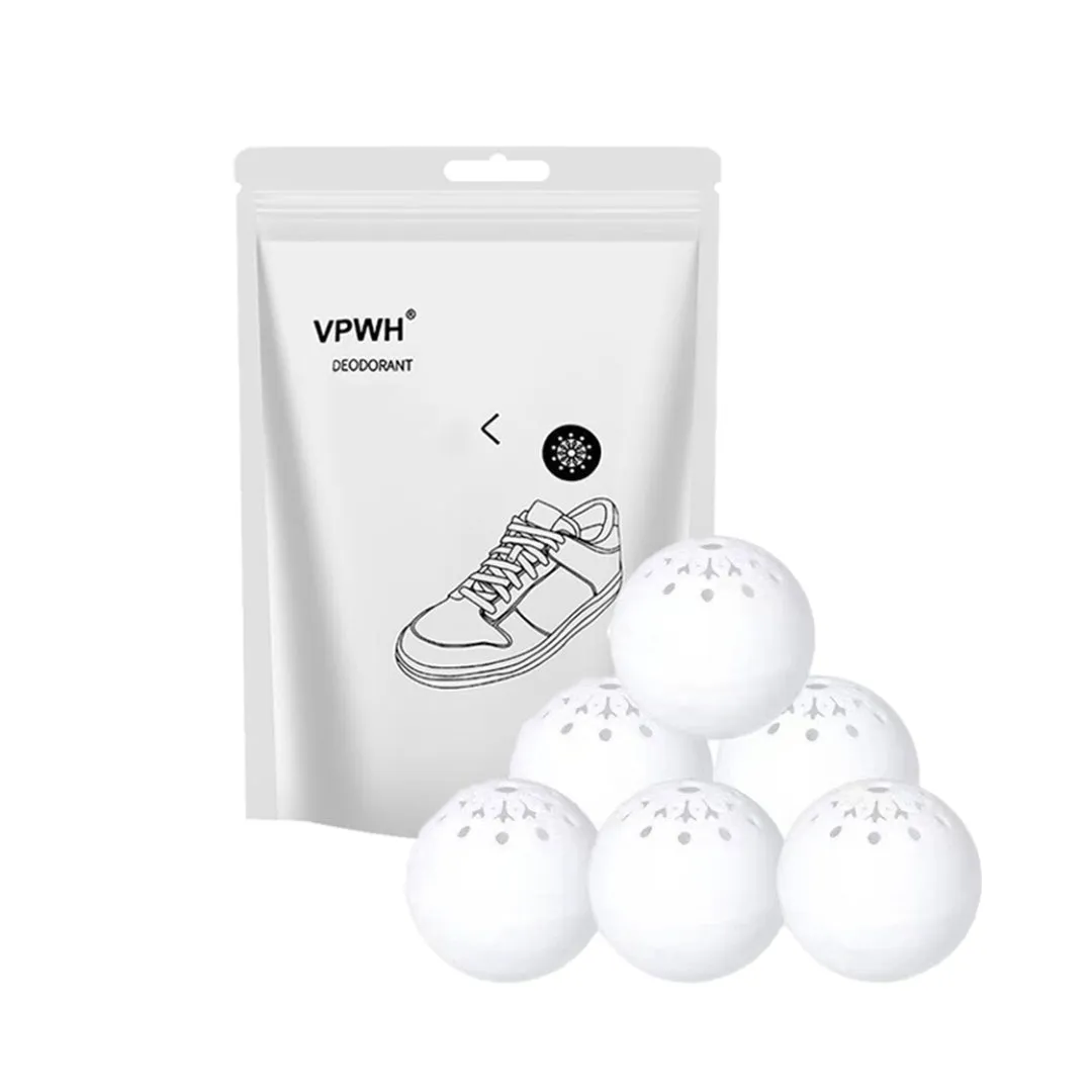 6/12-Pcs Shoe Deodorizer Balls Freshener Mint Scent