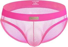 Arjen Kroos Men's Sexy Briefs Breathable Comfortable Mesh Underwear