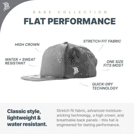 Branded Bills Vintage Old Glory PVC Performance, Lightweight, Comfortable Baseball Cap