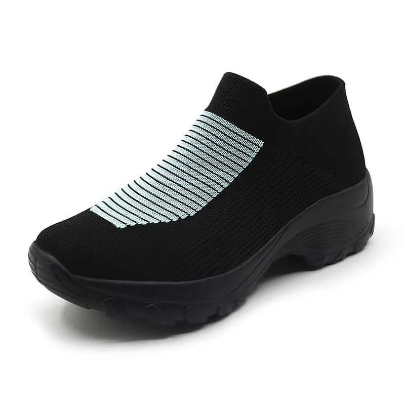 GRW Women Orthopedic Shoes Arch Support Breathable Elastic Shoes