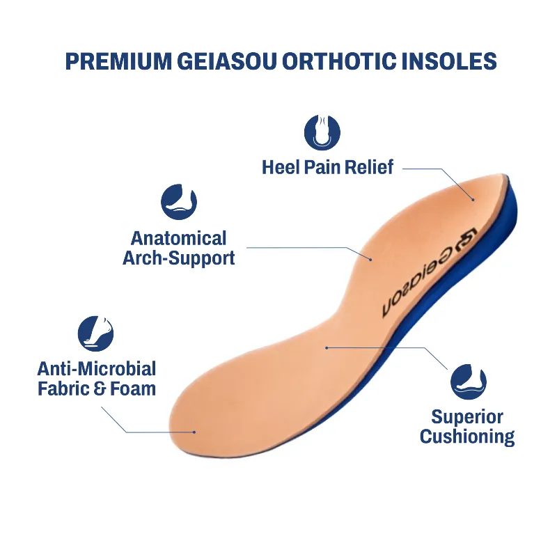 GRW Women Orthopedic Shoes Arch Support Breathable Elastic Shoes