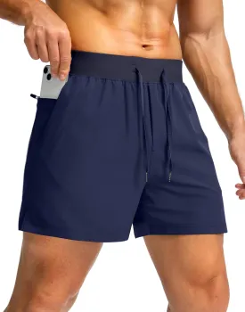 Men's Running Shorts with Zipper Pockets 7"/ 5"/ 9" Lightweight Quick Dry Basketball Gym Workout Athletic Shorts for Men