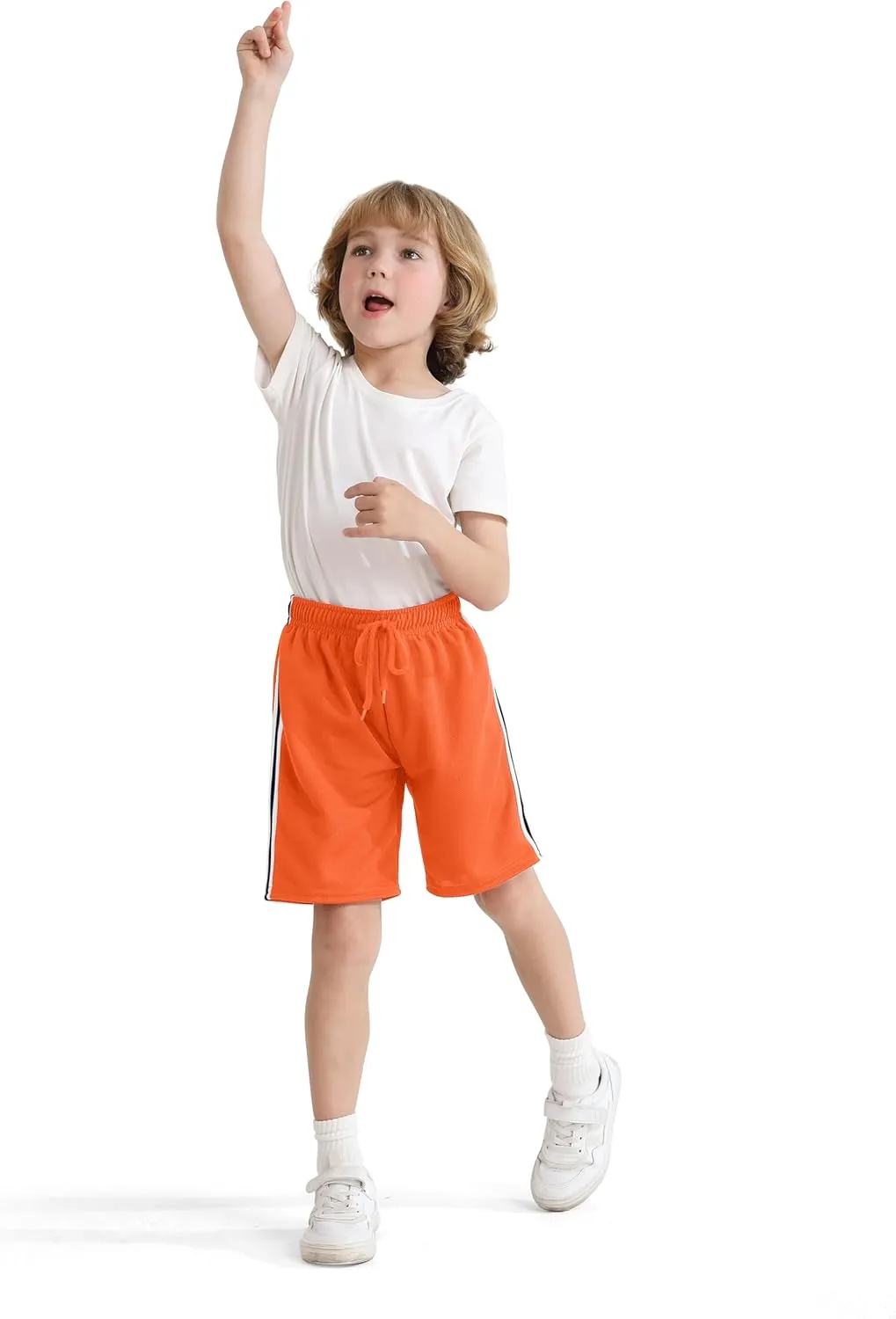 Resinta 5 Pack Toddler Boy Shorts Baby Boys Mesh Shorts Quick Dry Athletic Pull-On Clothes with Elastic Waist for Summer