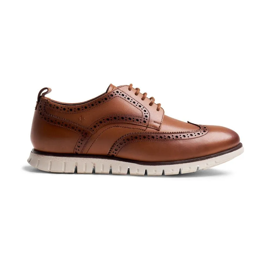 Tan Luxe Wing Tip